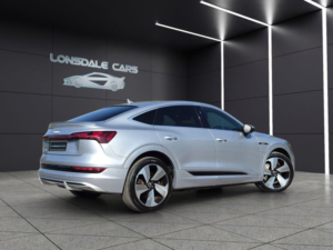 2021 Audi E-Tron 55 S Line Sportback Auto Quattro 5dr 95kwh in Silver — image 5