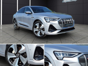 2021 Audi E-Tron 55 S Line Sportback Auto Quattro 5dr 95kwh in Silver — image 6