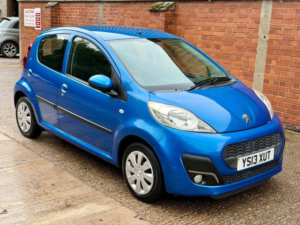 2013 Peugeot 107 1.0 12v Active Euro 5 5dr in Blue — image 2