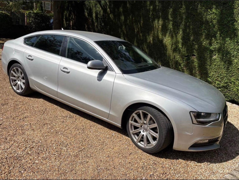 2014 Audi A5 2.0 Tdi Se Technik Sportback Multitronic Euro 5 (s/s) 5dr in Silver — image 1