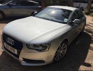 2014 Audi A5 2.0 Tdi Se Technik Sportback Multitronic Euro 5 (s/s) 5dr in Silver — image 2