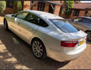 2014 Audi A5 2.0 Tdi Se Technik Sportback Multitronic Euro 5 (s/s) 5dr in Silver — image 3