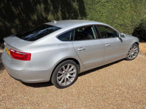 2014 Audi A5 2.0 Tdi Se Technik Sportback Multitronic Euro 5 (s/s) 5dr in Silver — image 4