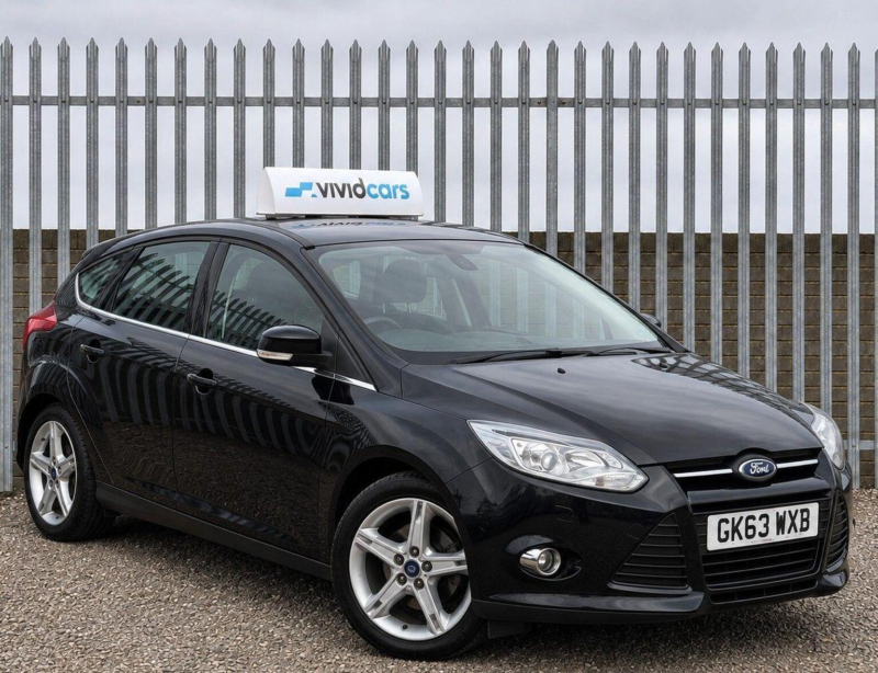 2013 Ford Focus 1.6 Tdci Titanium X Euro 5 (s/s) 5dr in Black — image 1