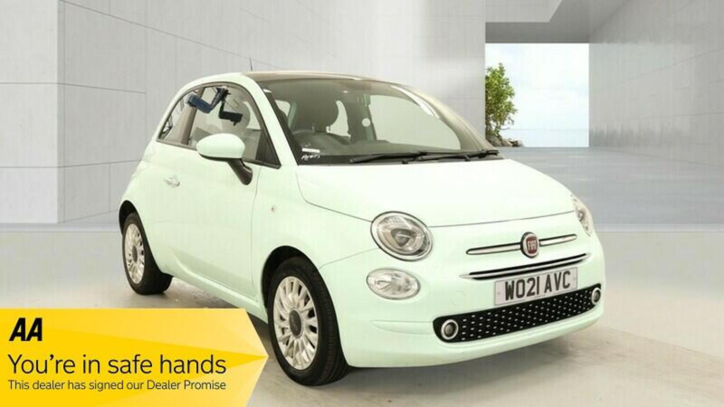 2021 Fiat 500 1.0 Mhev Lounge Euro 6 (s/s) 3dr in Green — image 1