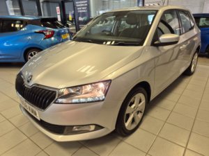 2019 Skoda Fabia 1.0 Tsi Se L Hatchback 5dr Petrol DSG Euro 6 (s/s) (110 Ps) in Silver — image 5