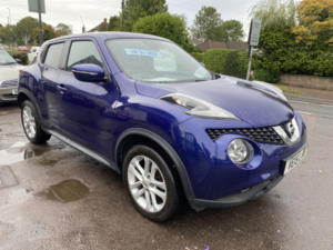 2015 Nissan Juke 1.5 Dci 8v Acenta Premium ** £20 Road Tax * Sat Nav * Reverse Camera * Last Owner 7 Years* in Blue — image 2