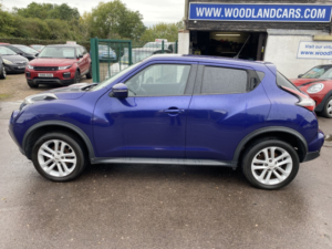 2015 Nissan Juke 1.5 Dci 8v Acenta Premium ** £20 Road Tax * Sat Nav * Reverse Camera * Last Owner 7 Years* in Blue — image 5