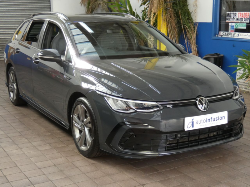 2022 Volkswagen Golf 2.0 Tdi R-Line Estate 5dr Diesel DSG Euro 6 (s/s) (150 Ps) in Grey — image 1