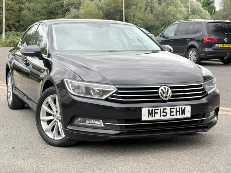 2015 Volkswagen Passat 2.0 Tdi Bluemotion Tech Se Business Euro 6 (s/s) 4dr in Black — image 1