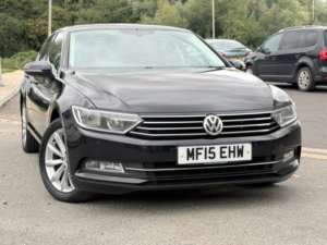 2015 Volkswagen Passat 2.0 Tdi Bluemotion Tech Se Business Euro 6 (s/s) 4dr in Black — image 2