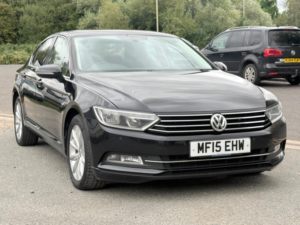 2015 Volkswagen Passat 2.0 Tdi Bluemotion Tech Se Business Euro 6 (s/s) 4dr in Black — image 5