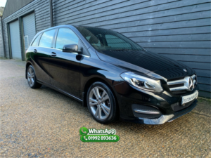 2018 Mercedes-Benz B Class 1.6 B200 Exclusive Edition (plus) MPV 5dr Petrol 7g-Dct Euro 6 (s/s) (156 Ps) in Black — image 4
