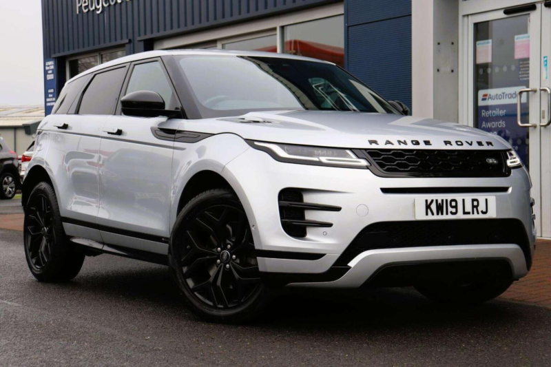 2019 Land Rover Range Rover Evoque 2.0 P300 R-Dynamic Hse Auto 4WD Euro 6 (s/s) 5dr in Silver — image 1