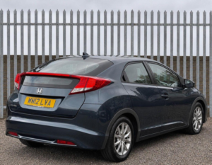 2012 Honda Civic 2.2 I-Dtec Ex Euro 5 (s/s) 5dr in Green — image 6
