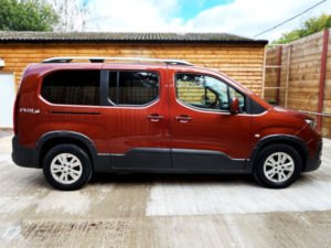 2020 Peugeot Rifter L2 Lwb 4 SEAT Auto Wheelchair Accessible Disabled Access Vehicle Wav in Bronze — image 6