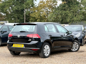 2014 Volkswagen Golf 1.4 Tsi Bluemotion Tech Se DSG Euro 5 (s/s) 5dr in Black — image 3