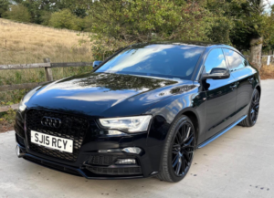 2015 Audi A5 2.0 Tdi Black Edition Plus Sportback Multitronic Euro 5 (s/s) 5dr in Black — image 5