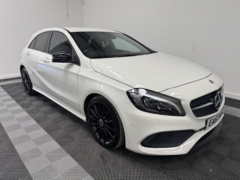2018 Mercedes-Benz A Class 2.1 A200d Amg Line in White — image 1