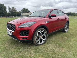 2018 Jaguar E-Pace 2.0 D180 Hse in Red — image 3