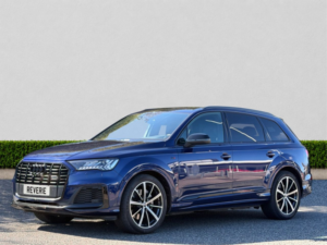 2021 Audi Q7 3.0 Tfsi V6 55 Black Edition SUV 5dr Petrol Tiptronic Quattro Euro 6 (s/s) (340 Ps) in Blue — image 3