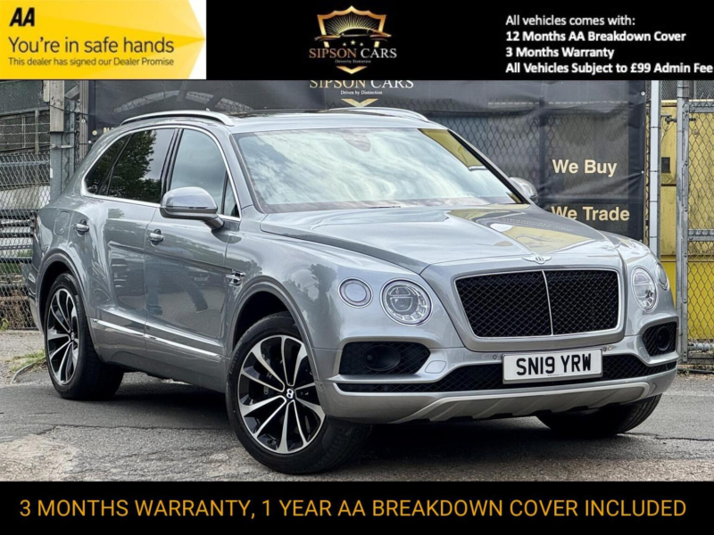 2019 Bentley Bentayga 4.0 V8 Auto 4WD Euro 6 (s/s) 5dr in Grey — image 1