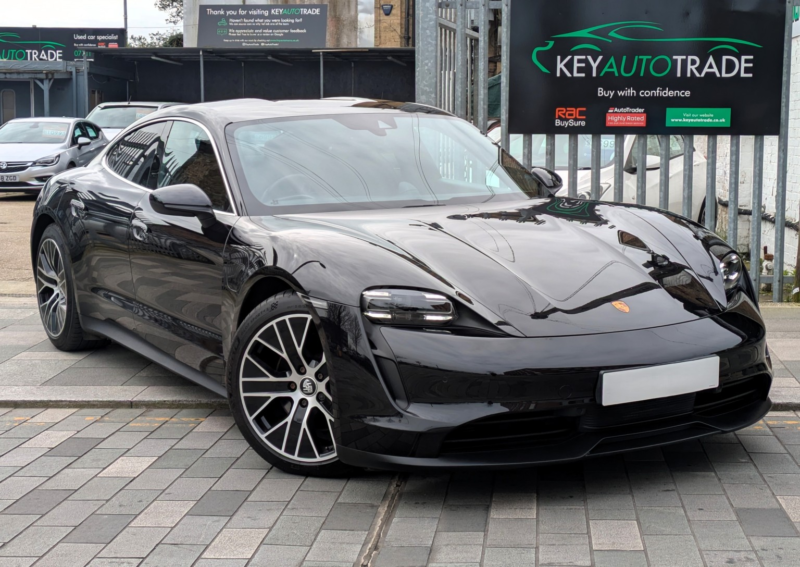 2021 Porsche Taycan Performance 79.2kwh 4s in Black — image 1