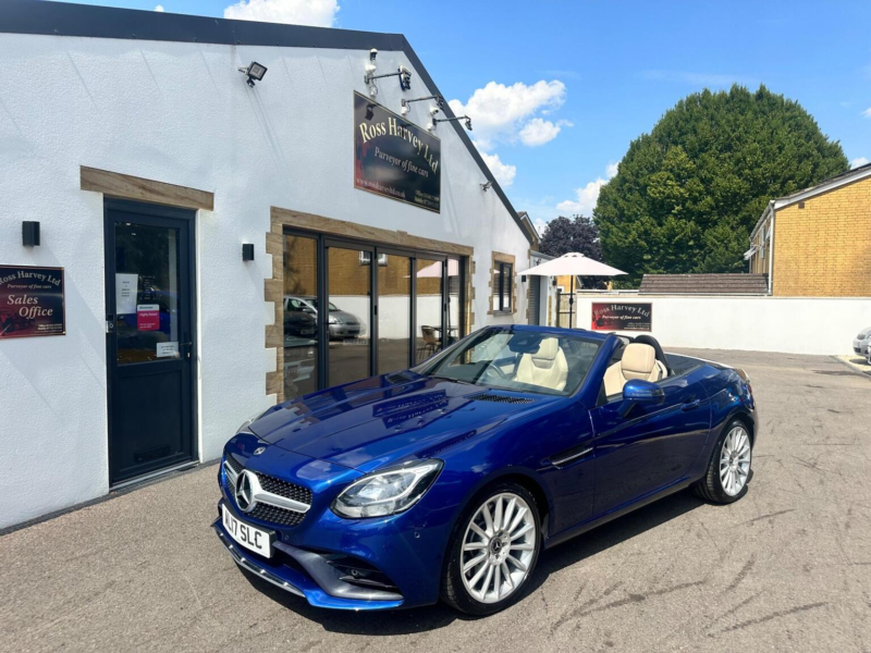 2017 Mercedes-Benz Slc 2.0 Slc200 Amg Line Euro 6 (s/s) 2dr in Blue — image 1