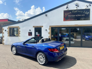 2017 Mercedes-Benz Slc 2.0 Slc200 Amg Line Euro 6 (s/s) 2dr in Blue — image 5