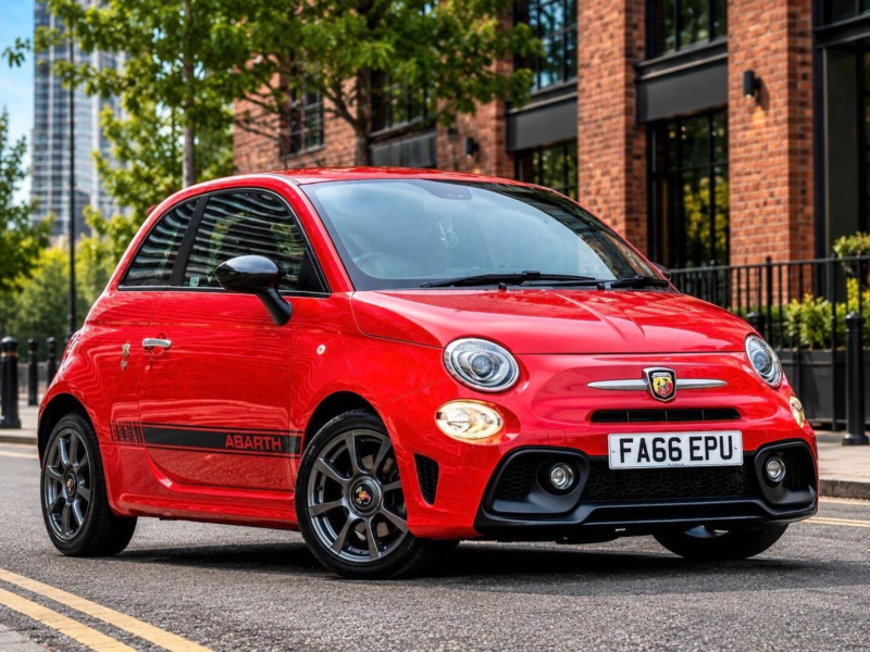2016 Abarth 595 1.4 T-Jet Euro 6 3dr in Red — image 1