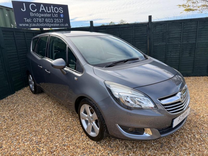 2014 Vauxhall Meriva 1.4i Tech Line Euro 6 5dr in Grey — image 1