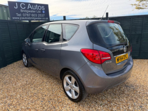 2014 Vauxhall Meriva 1.4i Tech Line Euro 6 5dr in Grey — image 4