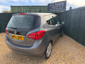 2014 Vauxhall Meriva 1.4i Tech Line Euro 6 5dr in Grey — image 6