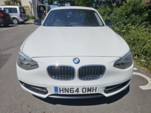 2014 BMW 1 Series 2.0 116d Sport 5-Door in White — image 3