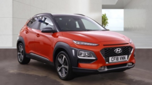 2018 Hyundai Kona 1.0 Kona Prem Se 1.0t (2tr) Orng Cp in Orange — image 2