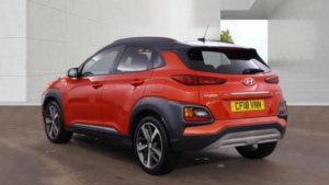 2018 Hyundai Kona 1.0 Kona Prem Se 1.0t (2tr) Orng Cp in Orange — image 4