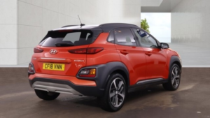 2018 Hyundai Kona 1.0 Kona Prem Se 1.0t (2tr) Orng Cp in Orange — image 5