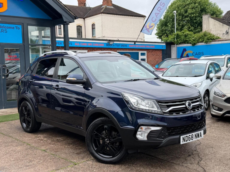2018 Ssangyong Korando 2.2d Elx 4WD Euro 6 5dr in Blue — image 1