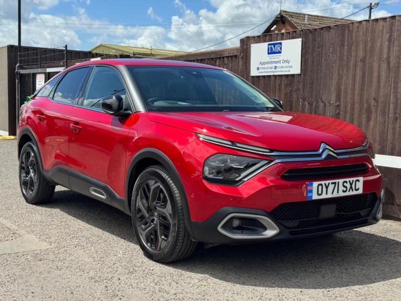 2021 Citroen C4 1.2 Puretech Shine Euro 6 (s/s) 5dr in Red — image 1