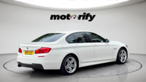 2013 BMW 5 Series 2.0 520d M Sport Auto Euro 5 (s/s) 4dr in White — image 5