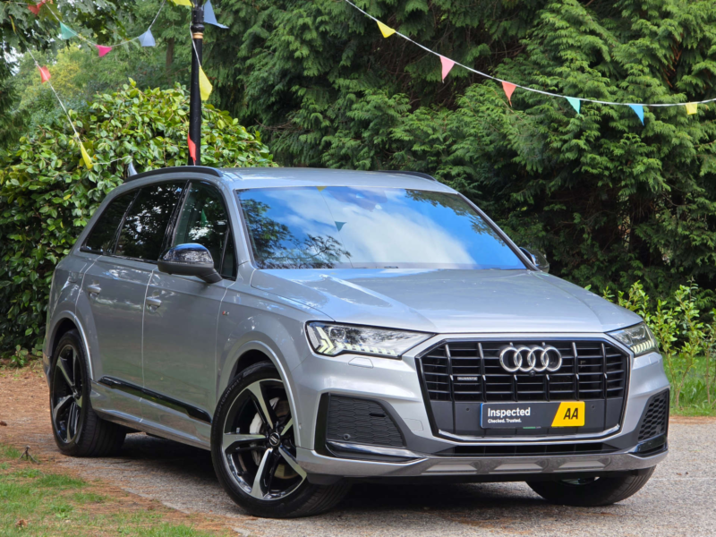 2020 Audi Q7 3.0 Q7 Black Edition 45 Tdi Mhev Quattro Auto 4WD 5dr in Silver — image 1