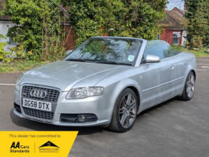 2008 Audi A4 Tdi Cabriolet S Line in Silver — image 4