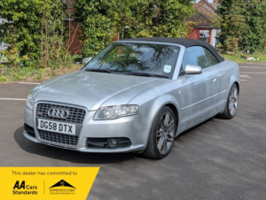 2008 Audi A4 Tdi Cabriolet S Line in Silver — image 5
