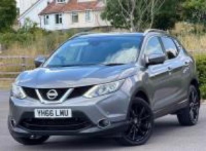 2016 Nissan Qashqai 1.2 Dig-T Tekna 2WD Euro 6 (s/s) 5dr in Grey — image 3