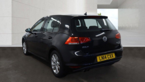 2014 Volkswagen Golf 2.0 Tdi Bluemotion Tech Se Euro 5 (s/s) 5dr in Black — image 3