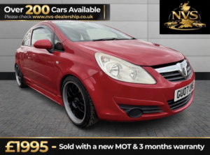2007 Vauxhall Corsa