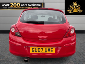 2007 Vauxhall Corsa 1.2 I 16v Club in Red — image 6