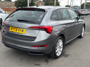 2023 Skoda Scala 1.0 Tsi Se L Hatchback 5dr Petrol Manual Euro 6 (s/s) (110 Ps) in Grey — image 4