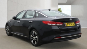 2016 Kia Optima 1.7 Crdi 3 Diesel Black 4dr Low Tax+satnav+8 Stamps in Black — image 2