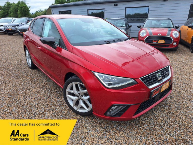 2018 SEAT Ibiza 1.0 Tsi Fr Euro 6 (s/s) 5dr Gpf in Red — image 1